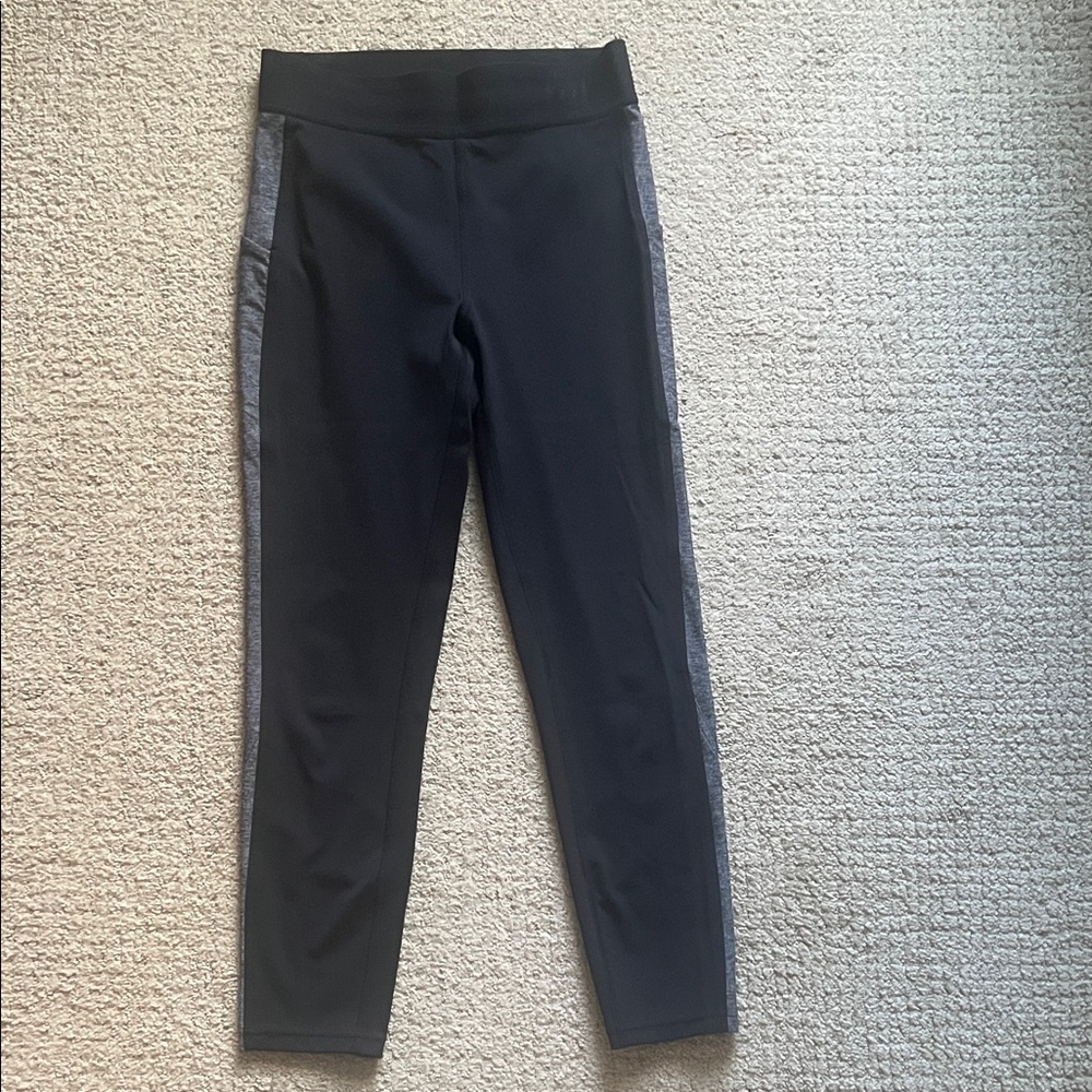 lululemon athletica Black and Gray Leggings